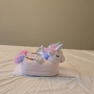 Harper Canyon Pink and Silver Slippers Cozy Comfort